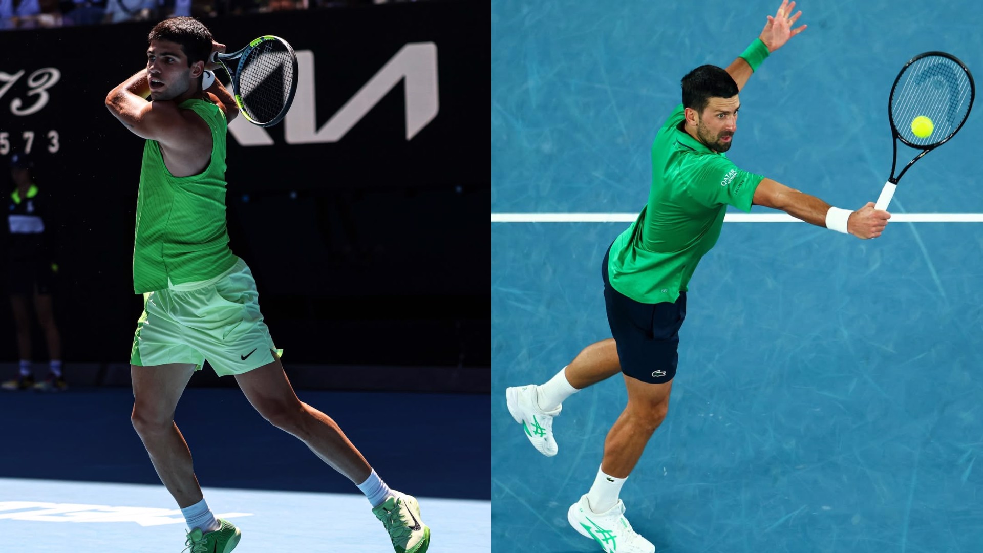 Finale de l'Open d'Australie : Carlos Alcaraz - Novak Djokovic