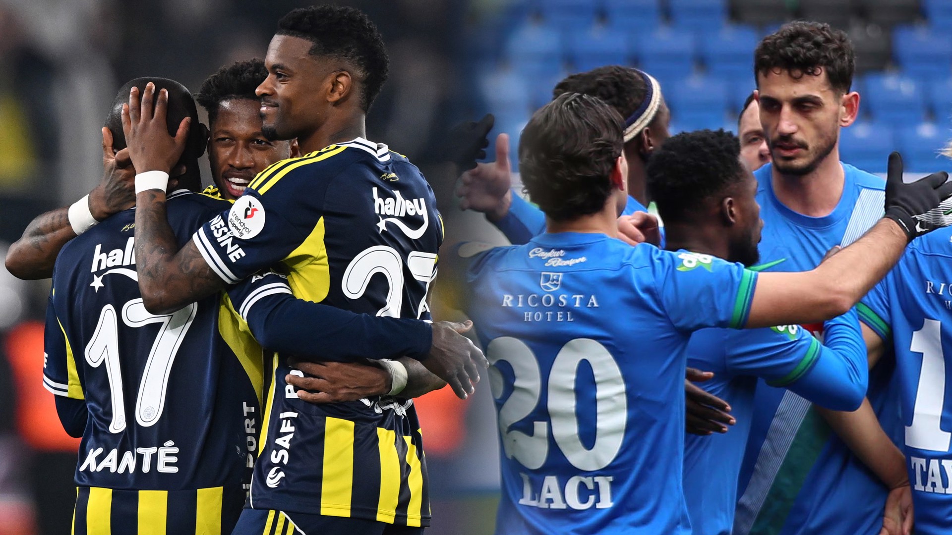 Fenerbahçe'nin konuğu Rizespor