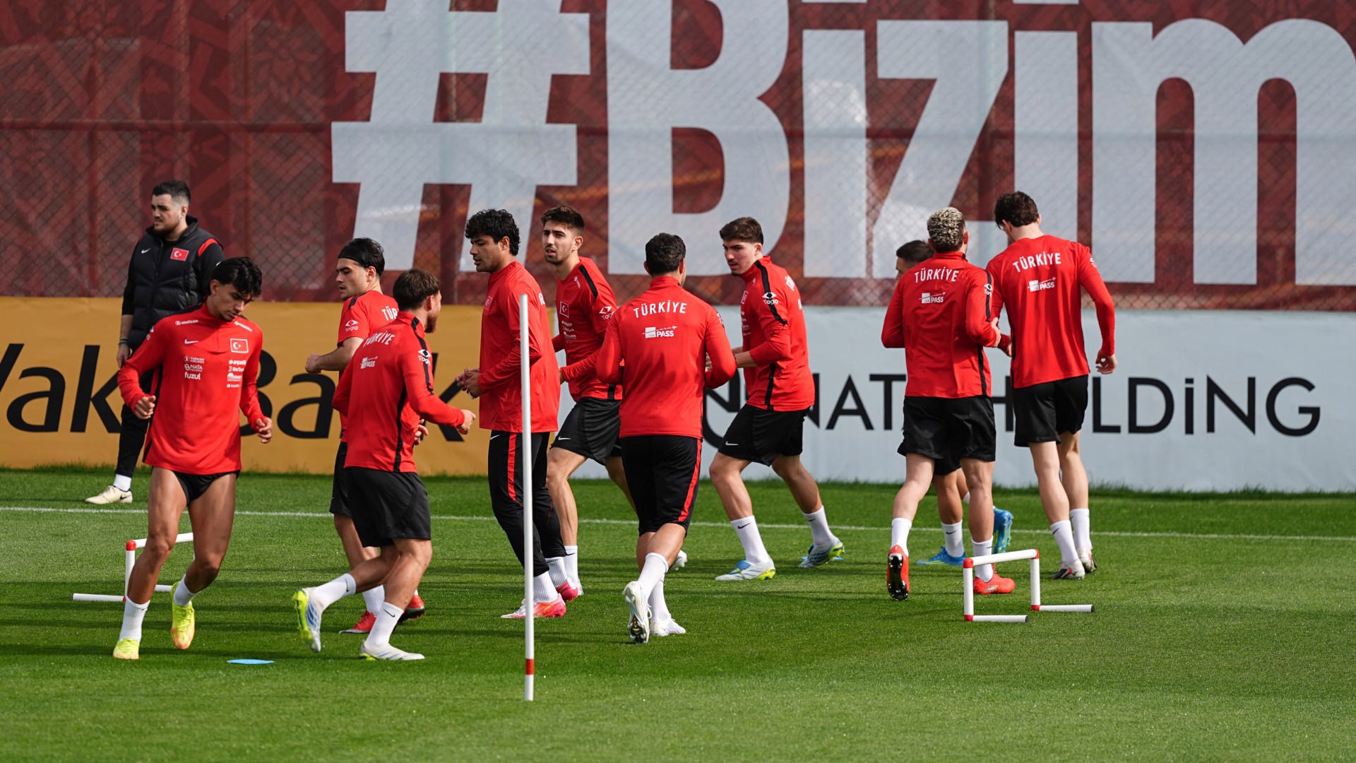 Milli Takım, hazırlıklarını sürdürdü.