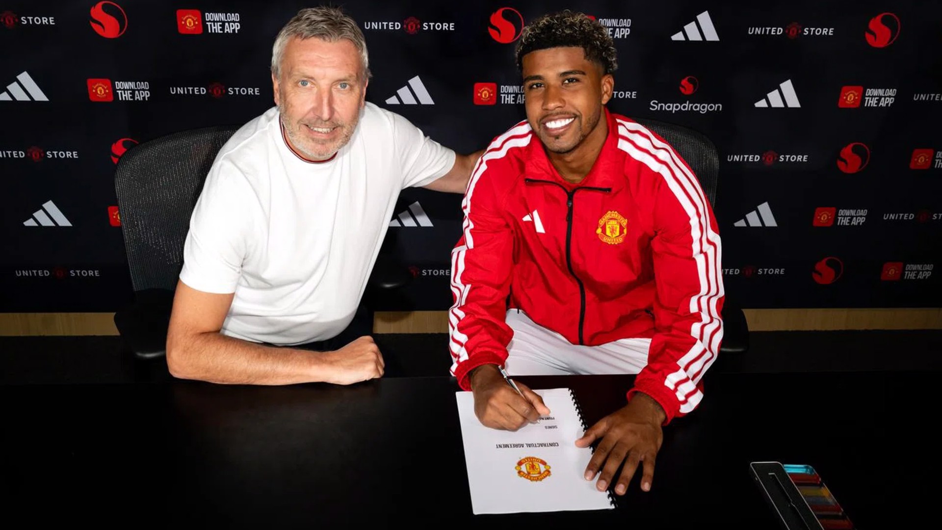 Santos, Manchester United'da