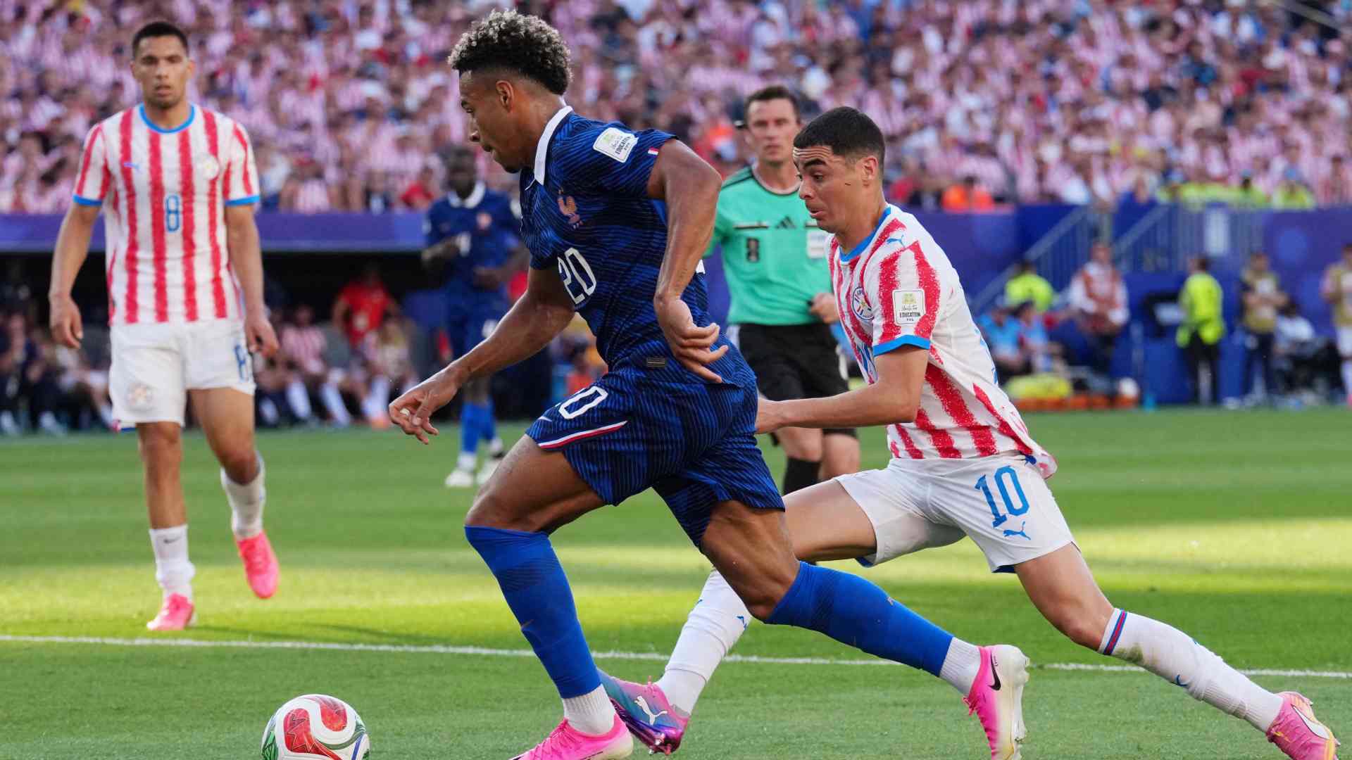 L'entrée décisive de Doué contre le Paraguay