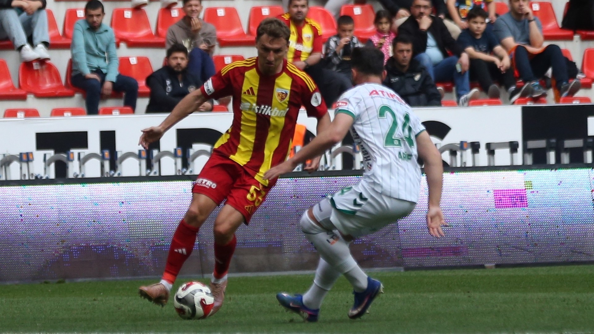 Kayserispor son haftada galip